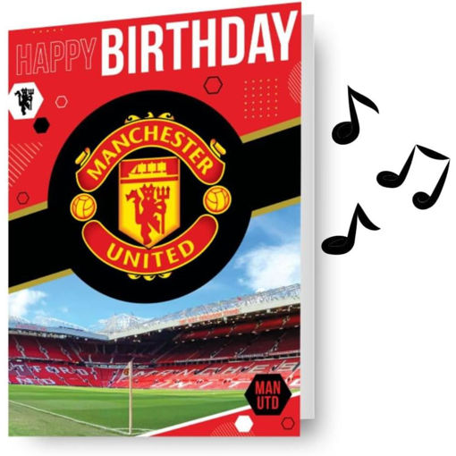Picture of MANCHESTER UNITED BIRTHDAY SOUND CARD